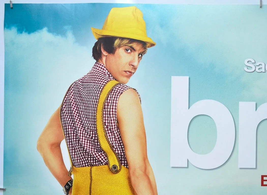 BRUNO. Sacha Baron Cohen Borat Original Authentic DS Quad Cinema Poster 40x30, изображение 2