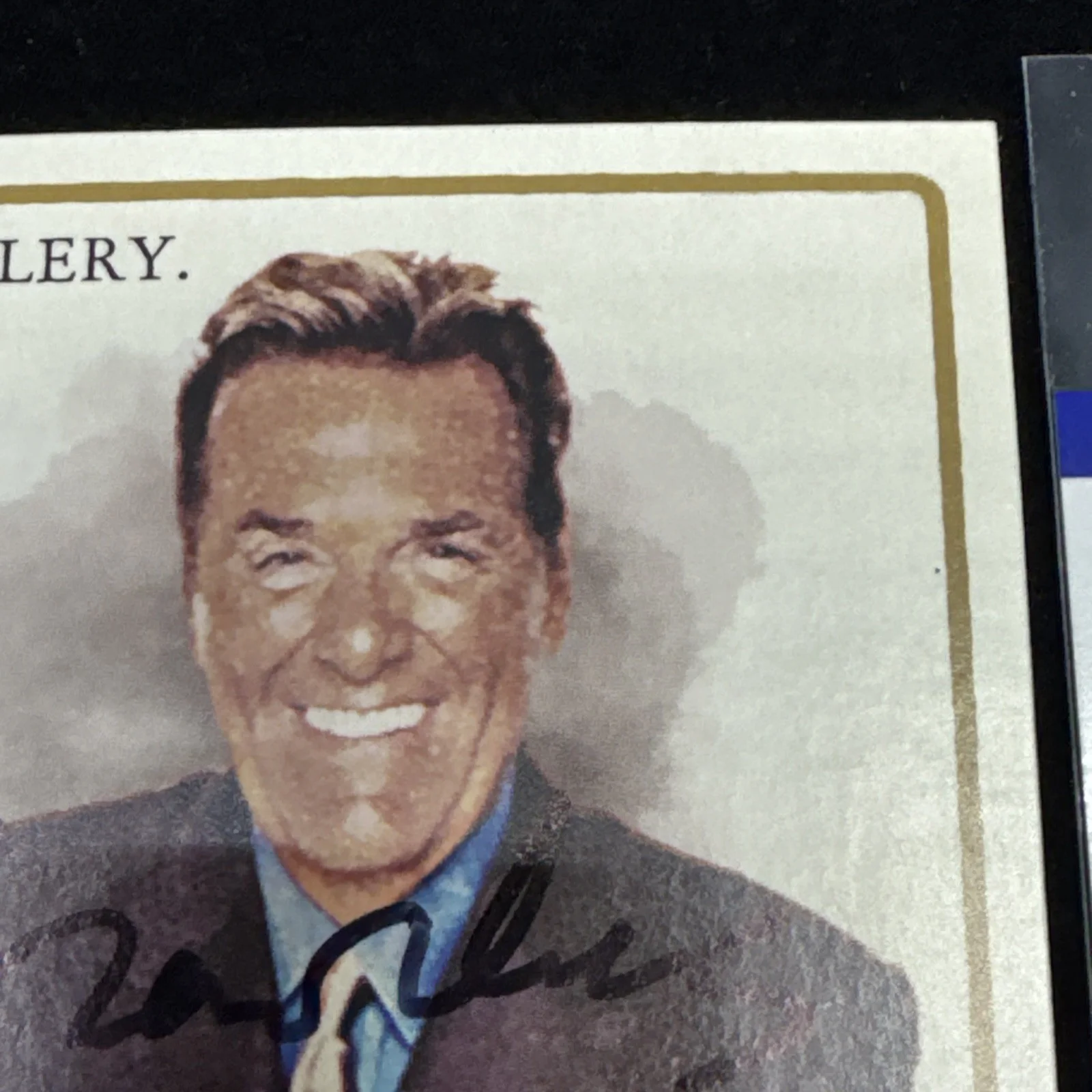 Chuck Woolery — Chuck Woolery Signed 2011 Topps Allen & Ginter Auto PSA/DNA Love Connection, изображение 4