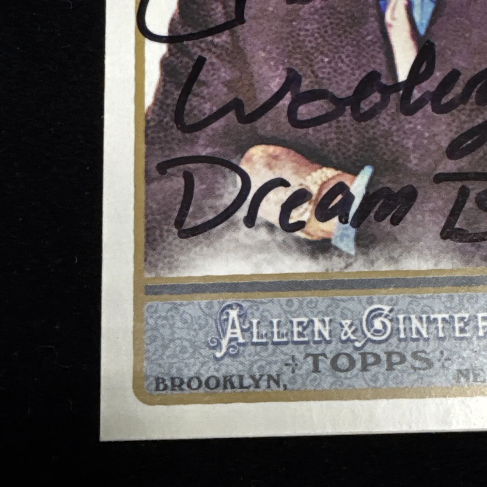 Chuck Woolery — Chuck Woolery Signed 2011 Topps Allen & Ginter Auto PSA/DNA Love Connection, изображение 5