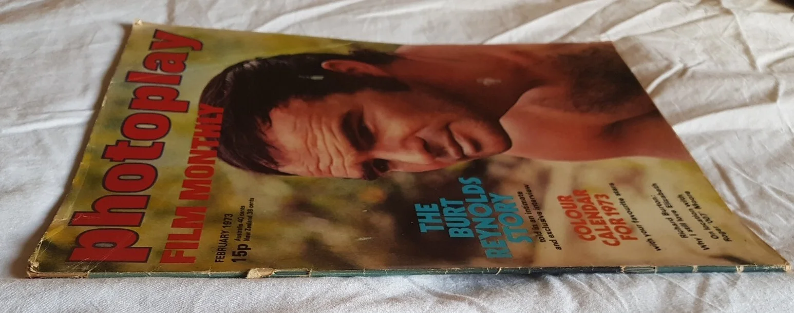 MAGAZINE - Photoplay Film Monthly Feb 1973 The Burt Reynolds Story Roger Moore, изображение 3