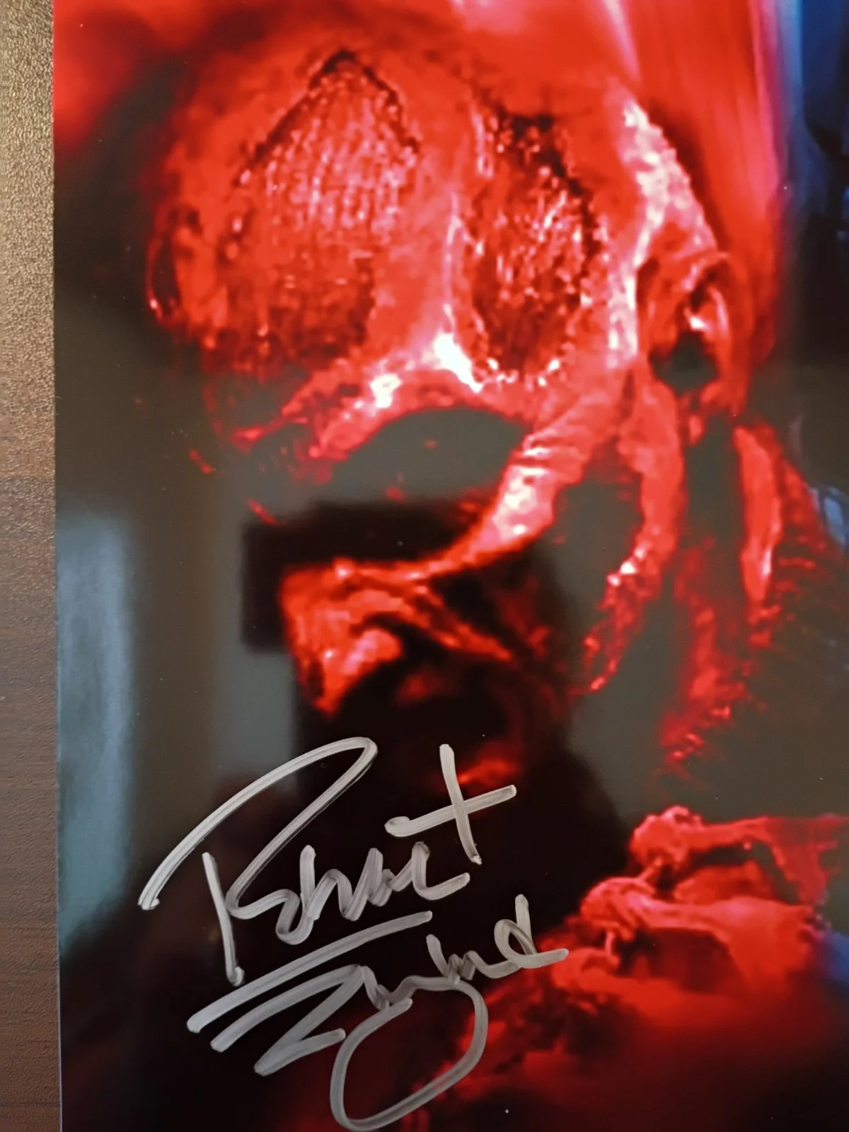 Robert Englund / Kane Hodder — Robert Englund / Kane Hodder Nightmare On Elm Street Signed 8x10 with COA, изображение 2