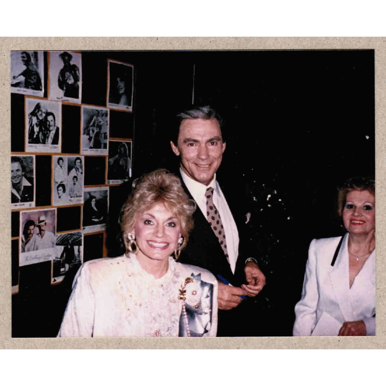 Helen Cornelius Jim Ed Brown Signed Autograph w/Fan Taken 3.5 x 3.5 OOAK Photo, изображение 3