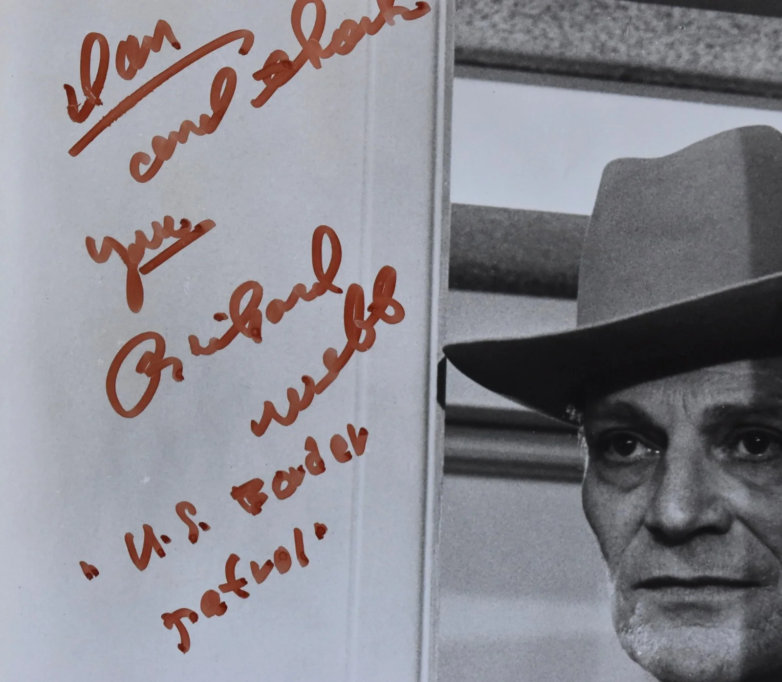 Richard Webb (Son of Blob) Hand Signed Photo 10" X8", изображение 2