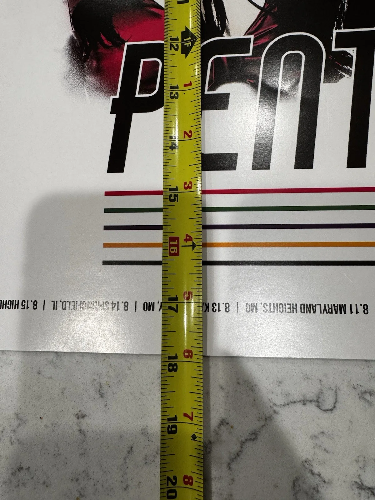 Pentatonix PTX World Tour Concert Poster A Cappella, изображение 3