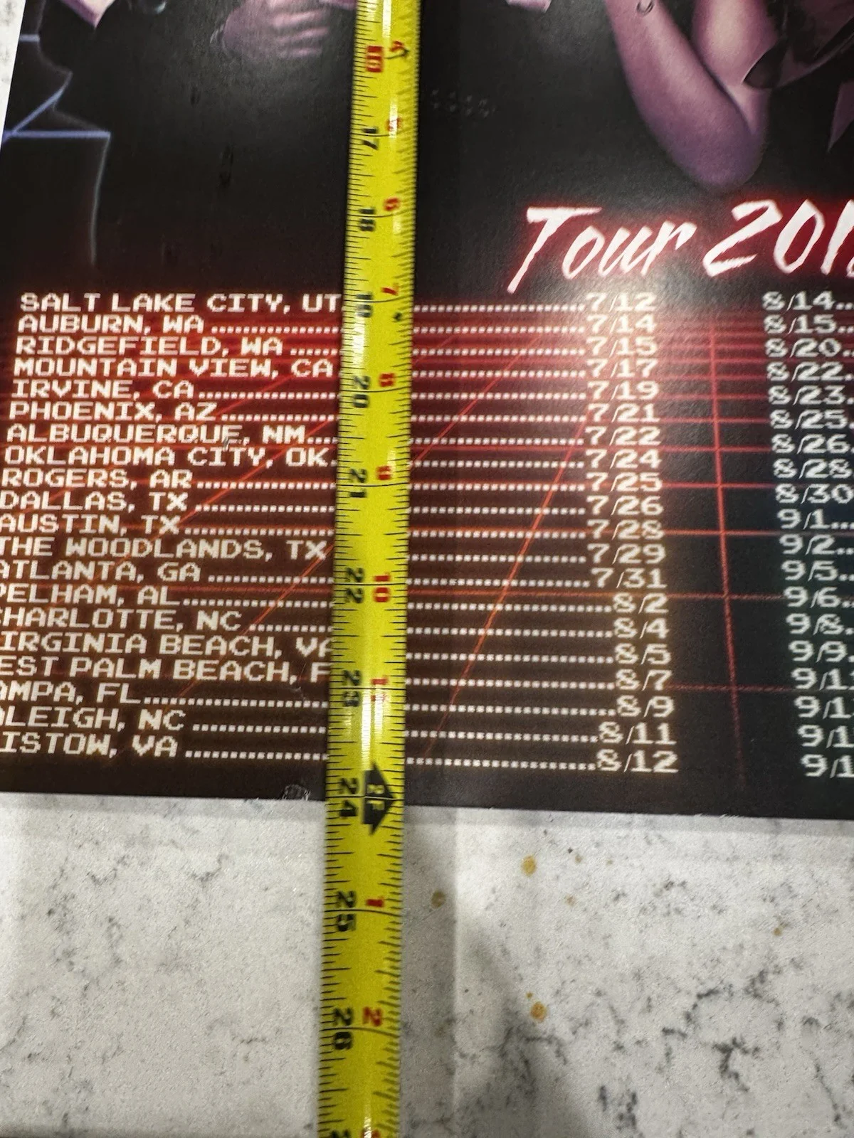 2018 Pentatonix PTX World Tour Concert Poster A Cappella, изображение 3