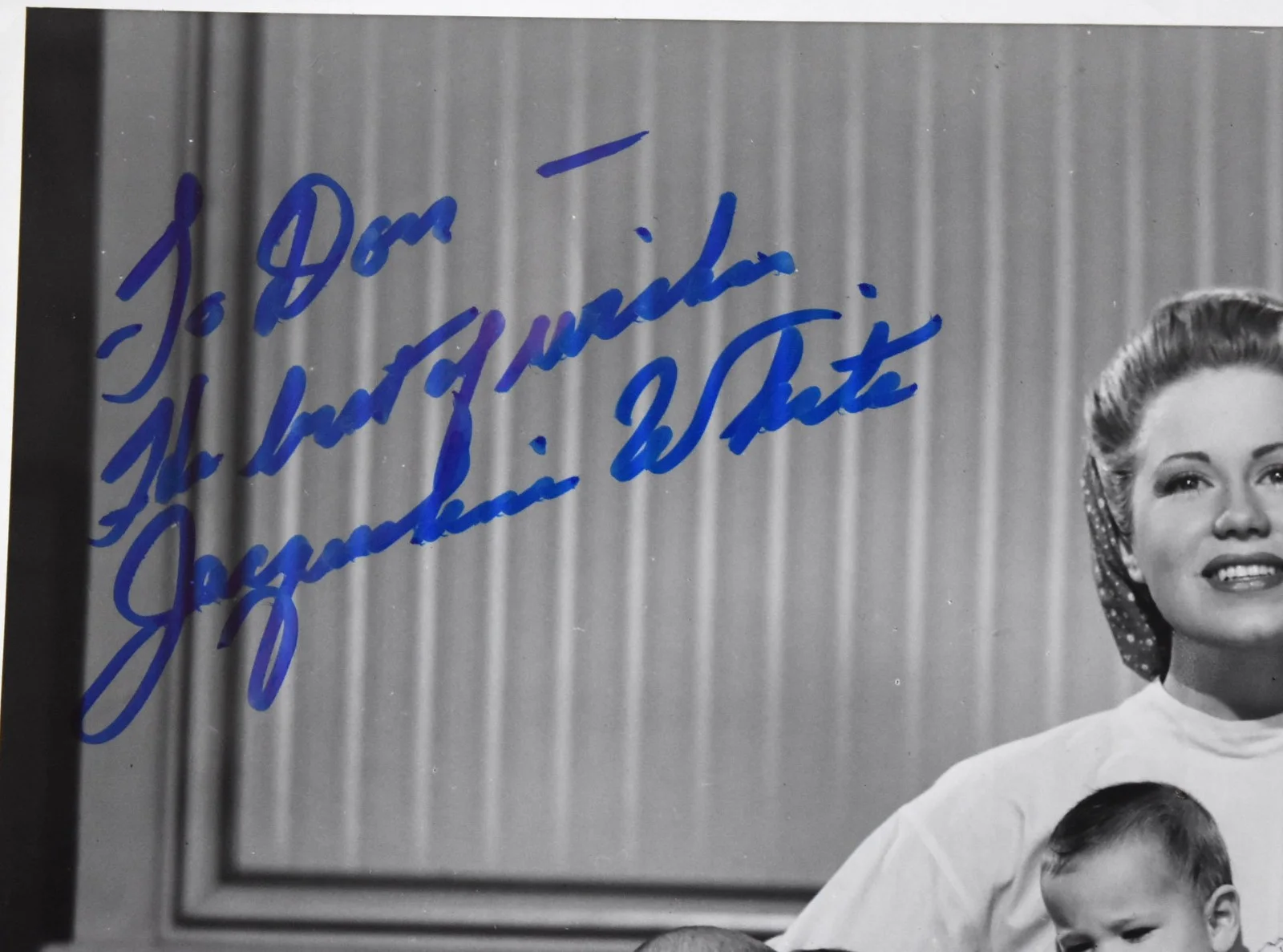 Jacqueline White (Song of Russia) Hand Signed Photo 10" X8", изображение 2