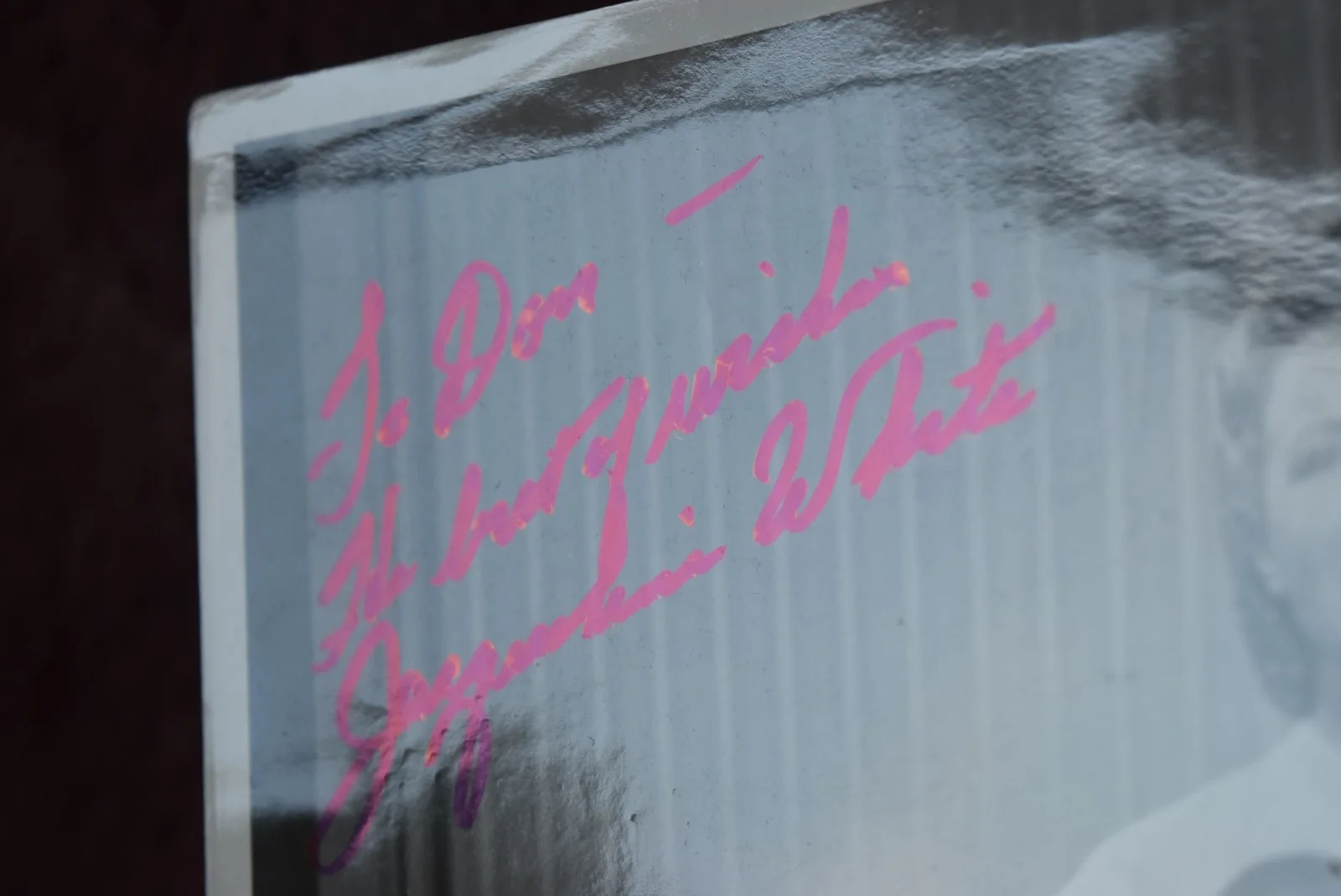 Jacqueline White (Song of Russia) Hand Signed Photo 10" X8", изображение 3