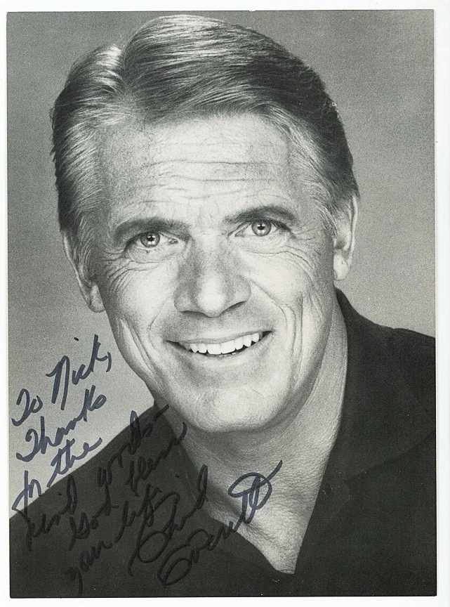 Chad Everett — -AIRPLANE- CHAD EVERETT Signed/Autograph/Auto Vintage Movie Photo - Deceased