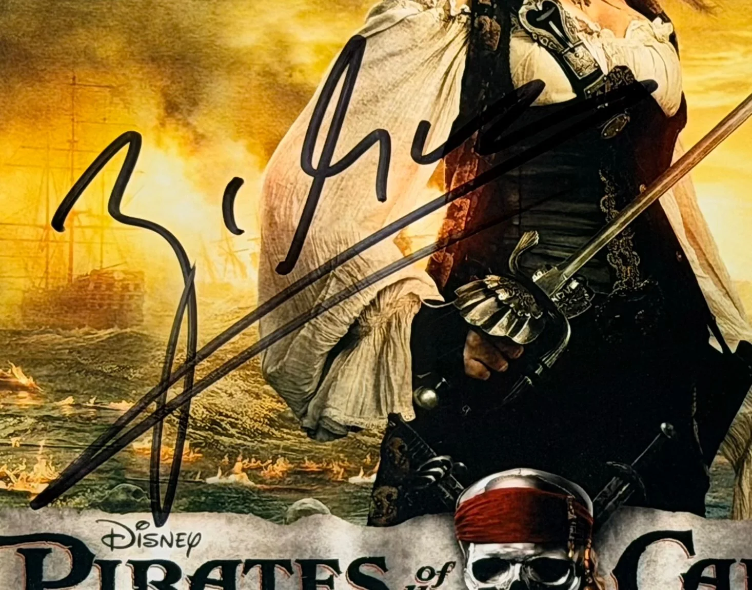 Penelope Cruz — Penelope Cruz Signed 8x10 Pirates of the Caribbean Photo COA, изображение 2