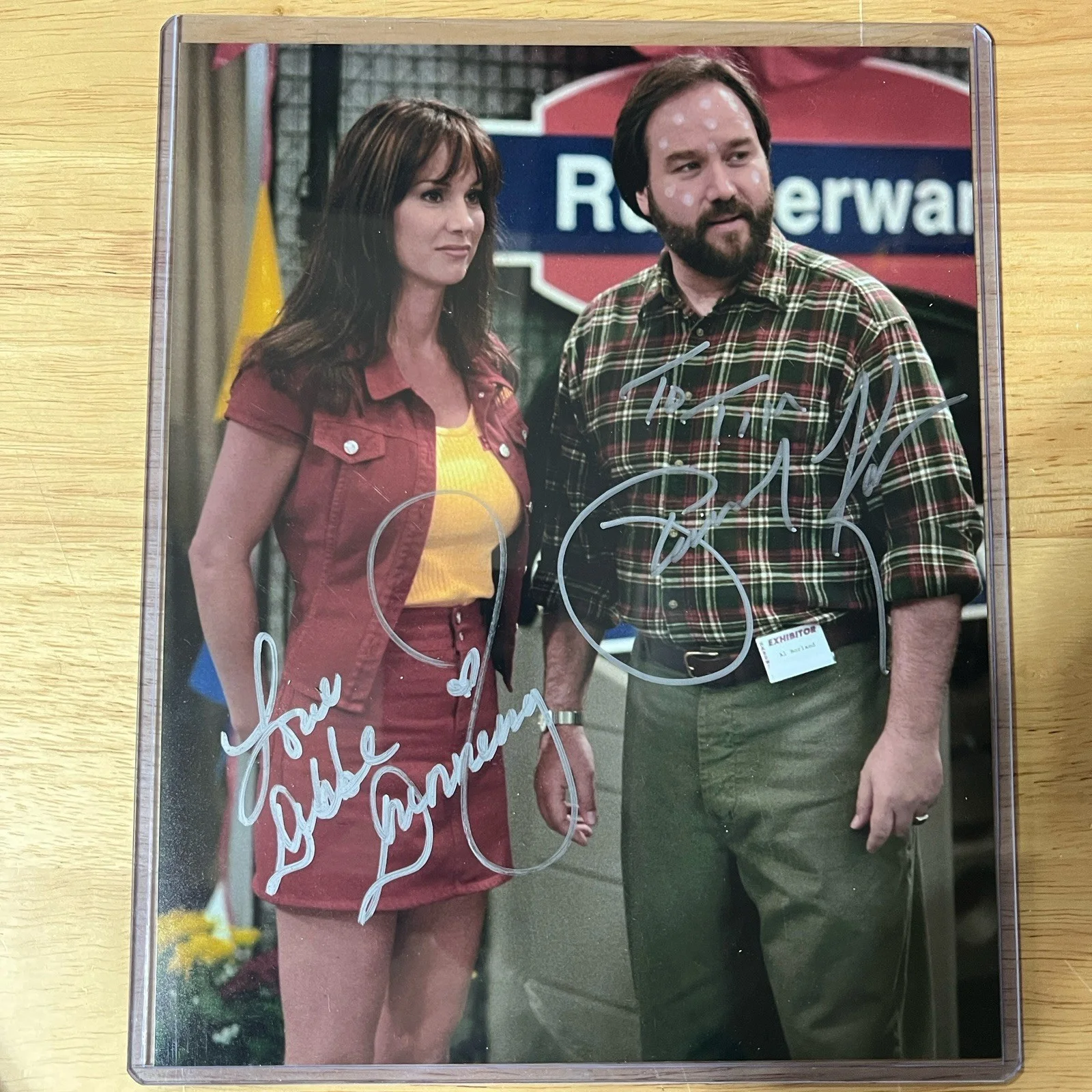 Debbie Dunning — Debbie Dunning Richard Karen Home Improvement 90s Tv Autograph ‘To Tim’, image 2