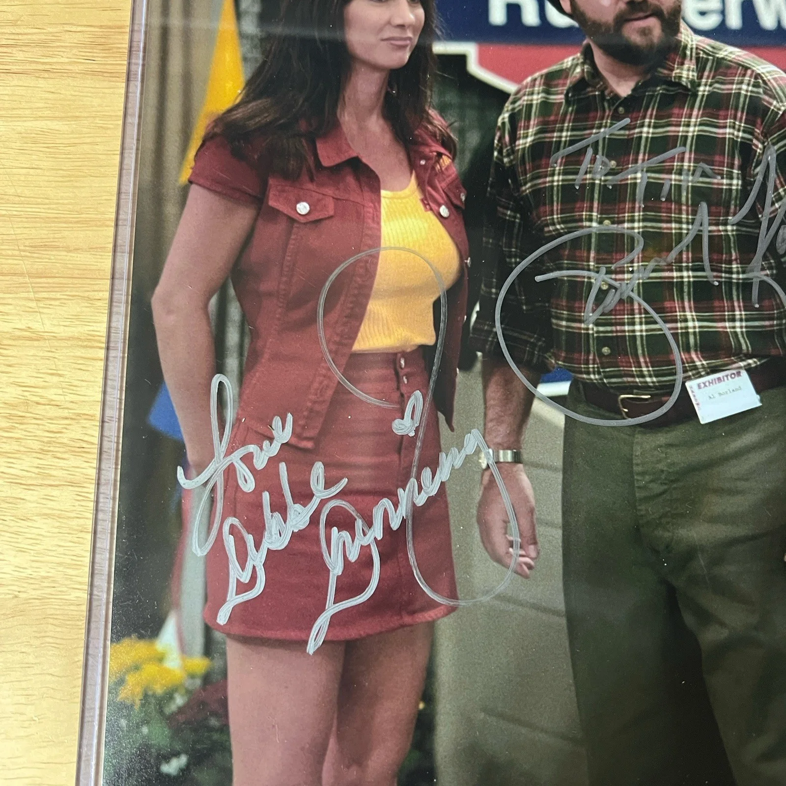 Debbie Dunning — Debbie Dunning Richard Karen Home Improvement 90s Tv Autograph ‘To Tim’, image 3