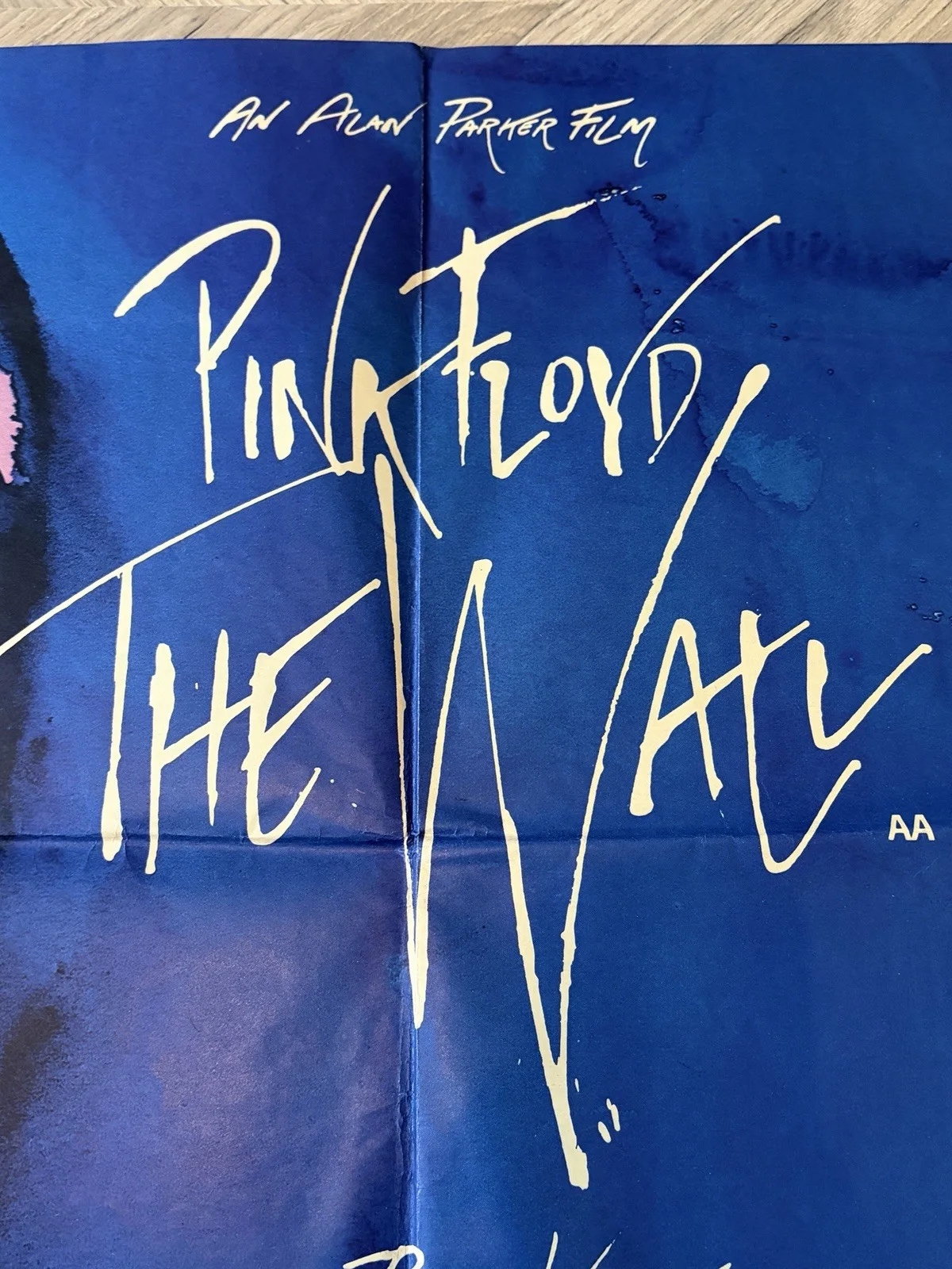 Pink Floyd | The Wall | British Quad Poster | 1982 | Roger Waters David Gilmour, изображение 3