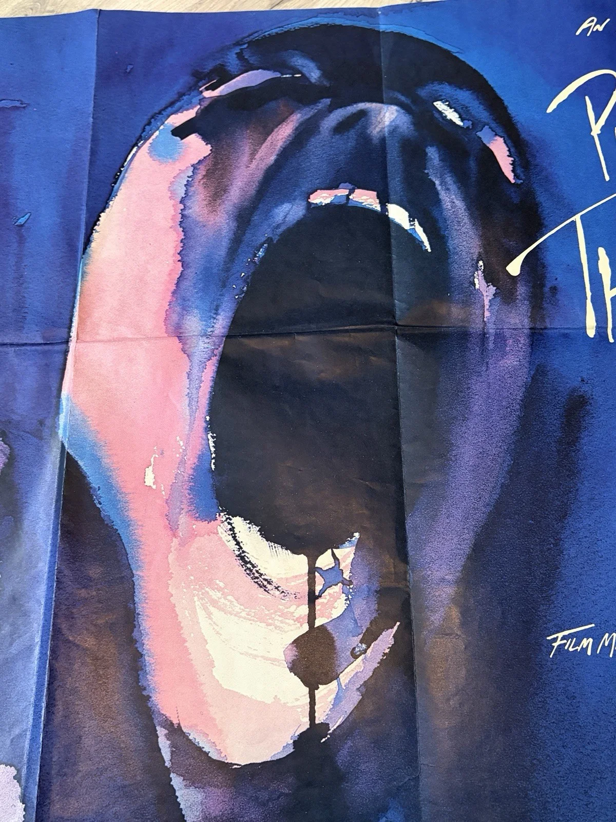 Pink Floyd | The Wall | British Quad Poster | 1982 | Roger Waters David Gilmour, изображение 4