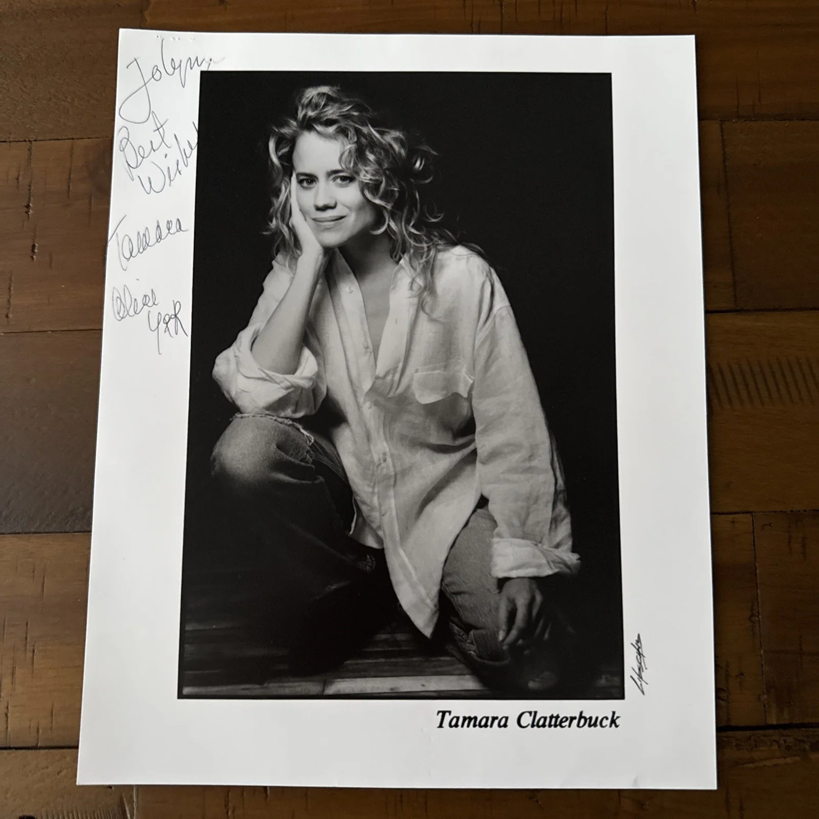 Tamara Clutterbuck — TAMARA CLUTTERBUCK Alice The Young & The Restless 8x10" Photo Signed Autographed, image 2