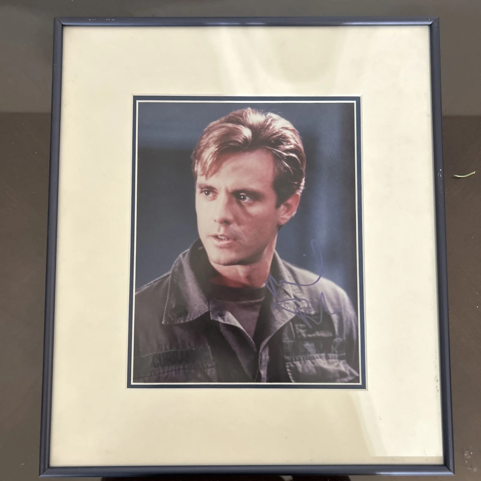 Michael Biehn — MICHAEL BIEHN Signed 8x10 NAVY SEALS LT. JAMES CURRAN Photo w/ Frame