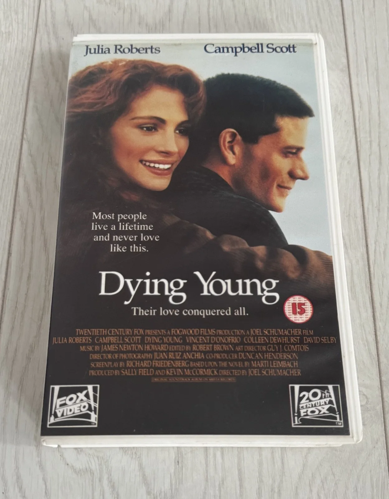 Dying Young VHS Industry Preview Screener Fox Video Promo FoxVideo Ltd Rare, изображение 3