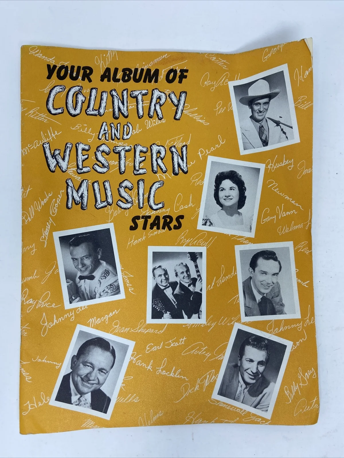 Tex Ritter + 4 Other Autographs in Album of Country & Western Music Stars, изображение 2