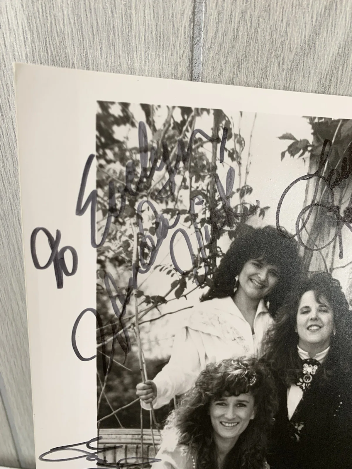 Country Western Wild Rose Band Signed Autograph Photo 8x10 1980’s 1990’s, изображение 2