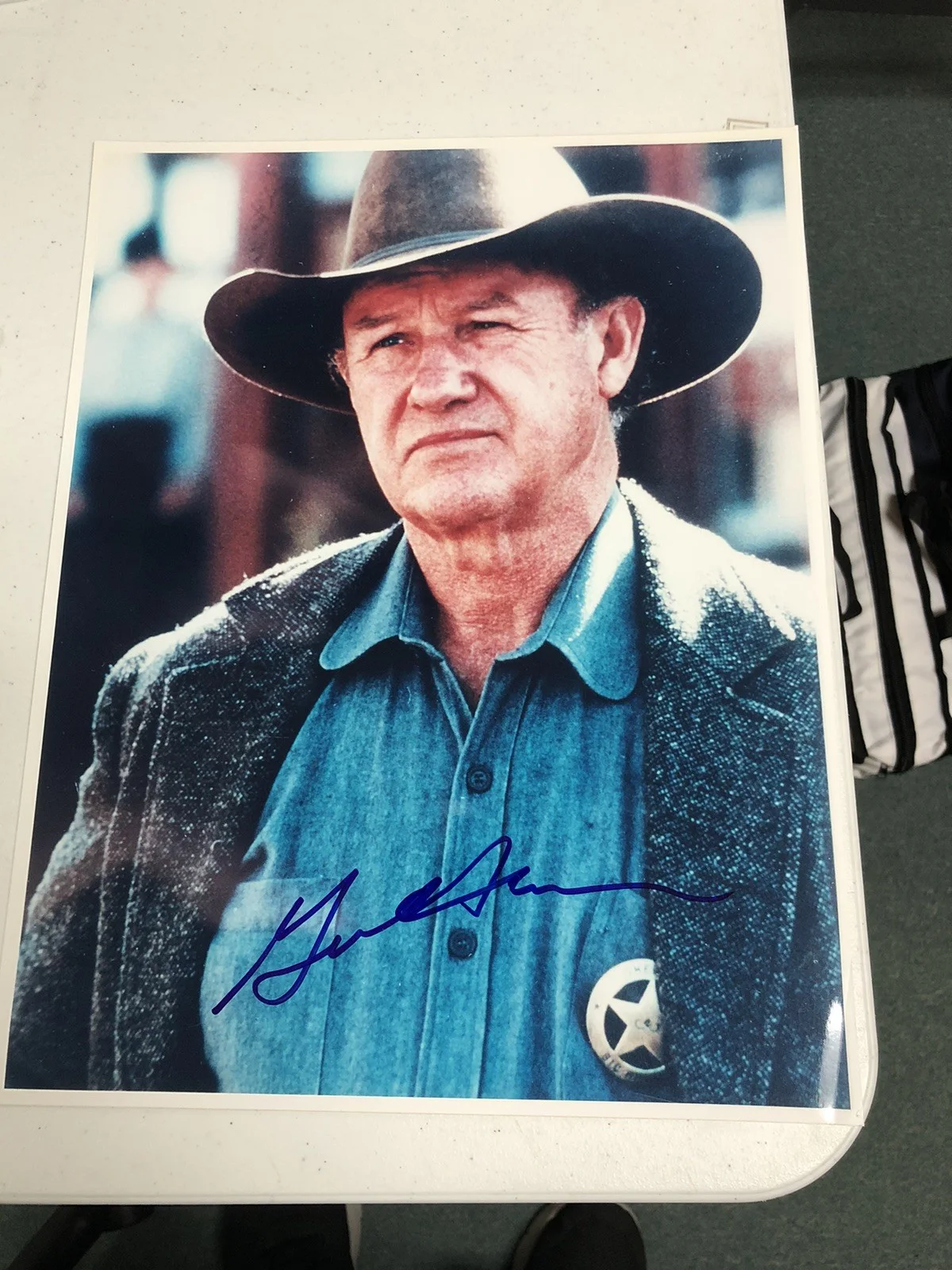 Gene Hackman Signed The Unforgiven 11x14 Photo(JSA), image 2