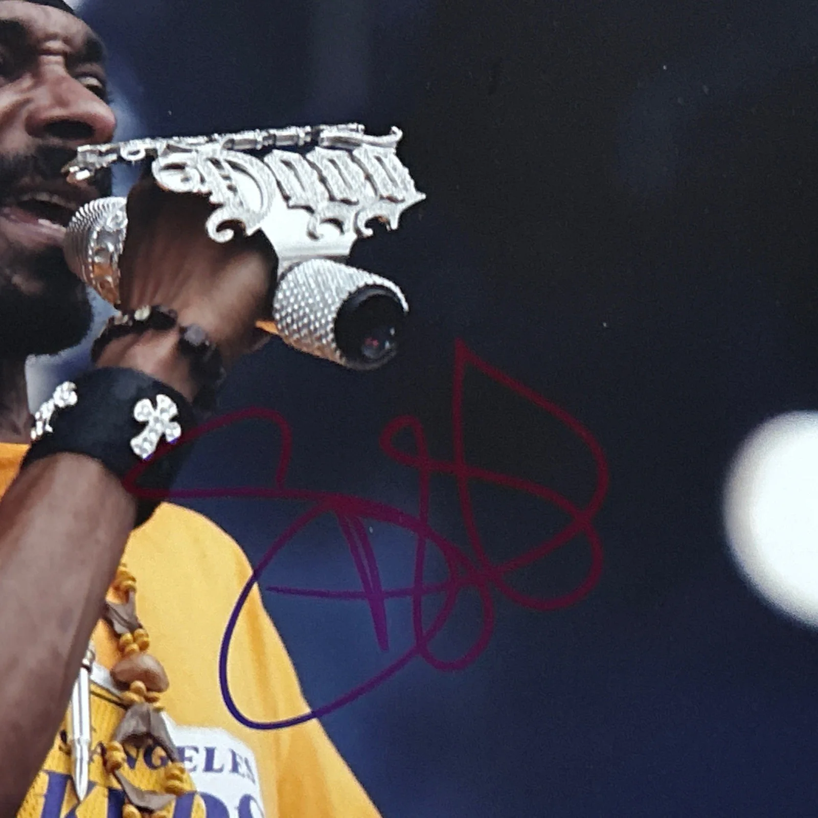 SNOOP DOGG - RAPPER ACTOR LEGEND- SIGNED AUTOGRAPHED 8x10 PHOTO LAKERS B, изображение 3