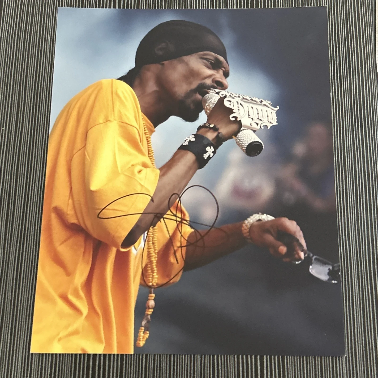 SNOOP DOGG - RAPPER ACTOR LEGEND- SIGNED AUTOGRAPHED 8x10 PHOTO LAKERS A, изображение 2