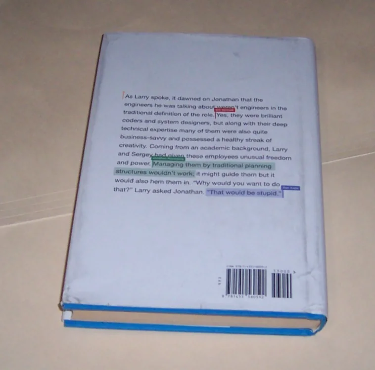 GOOGLE HOW IT WORKS BOOK FIRST EDITION signed autographed SCHMIDT ROSENBERG, image 5