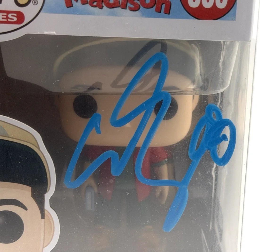Adam Sandler — Adam Sandler Signed Funko Pop Billy Madison #895 Autographed BAS Certified, image 2