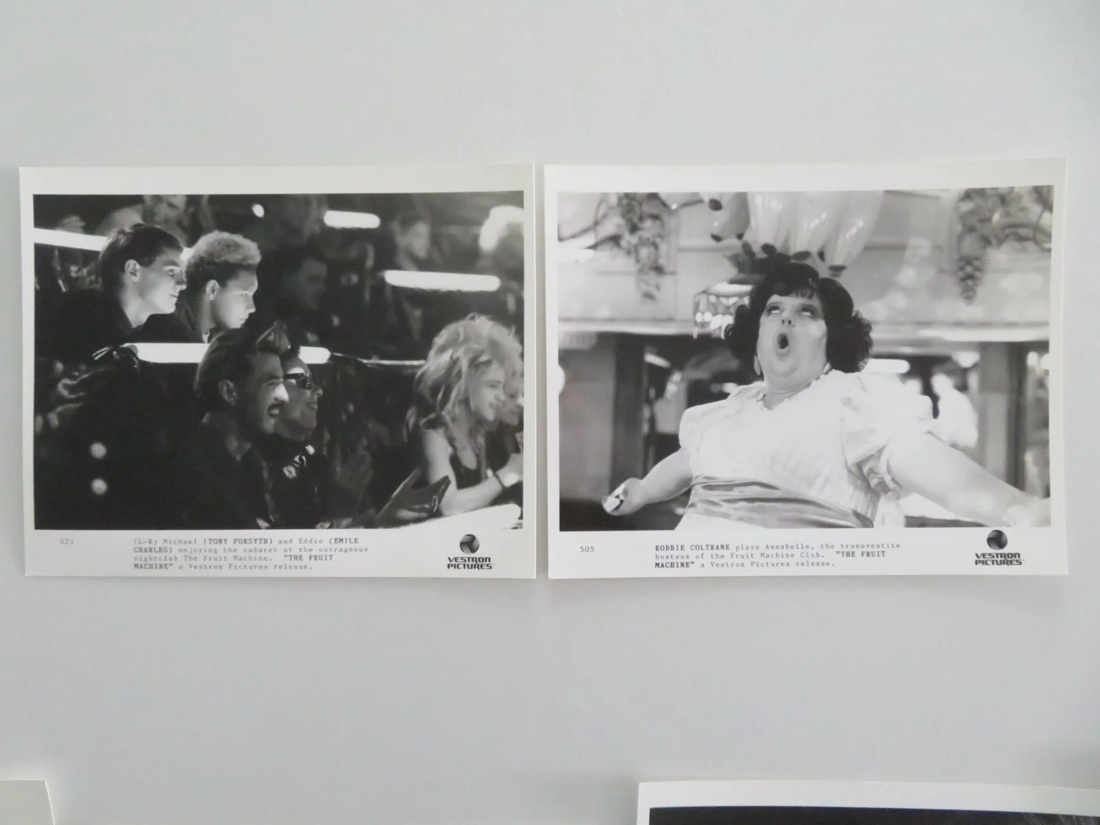 THE FRUIT MACHINE MOVIE STILL PHOTO LOT OF 12 ROBBIE COLTRANE TONY FORSYTH 1988, изображение 4