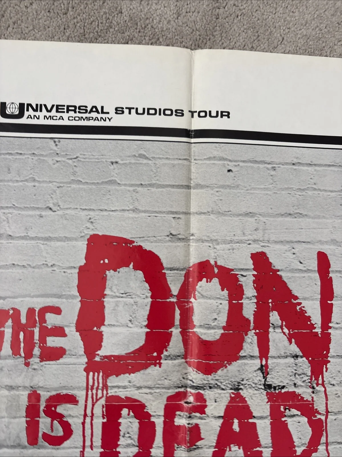 The Don Is Dead (1973) Original US One Sheet Movie Poster, изображение 3