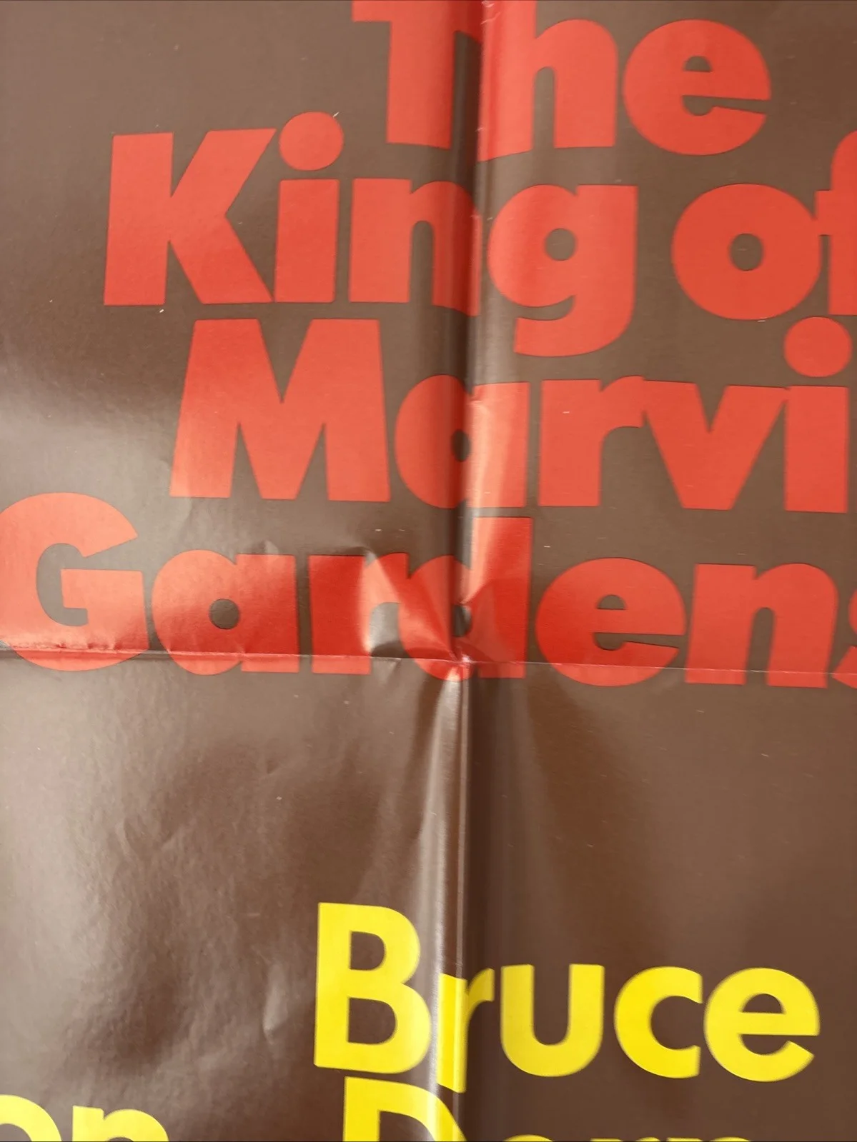 The King Of Marvin Gardens (1972) Original US One Sheet Movie Poster, изображение 5