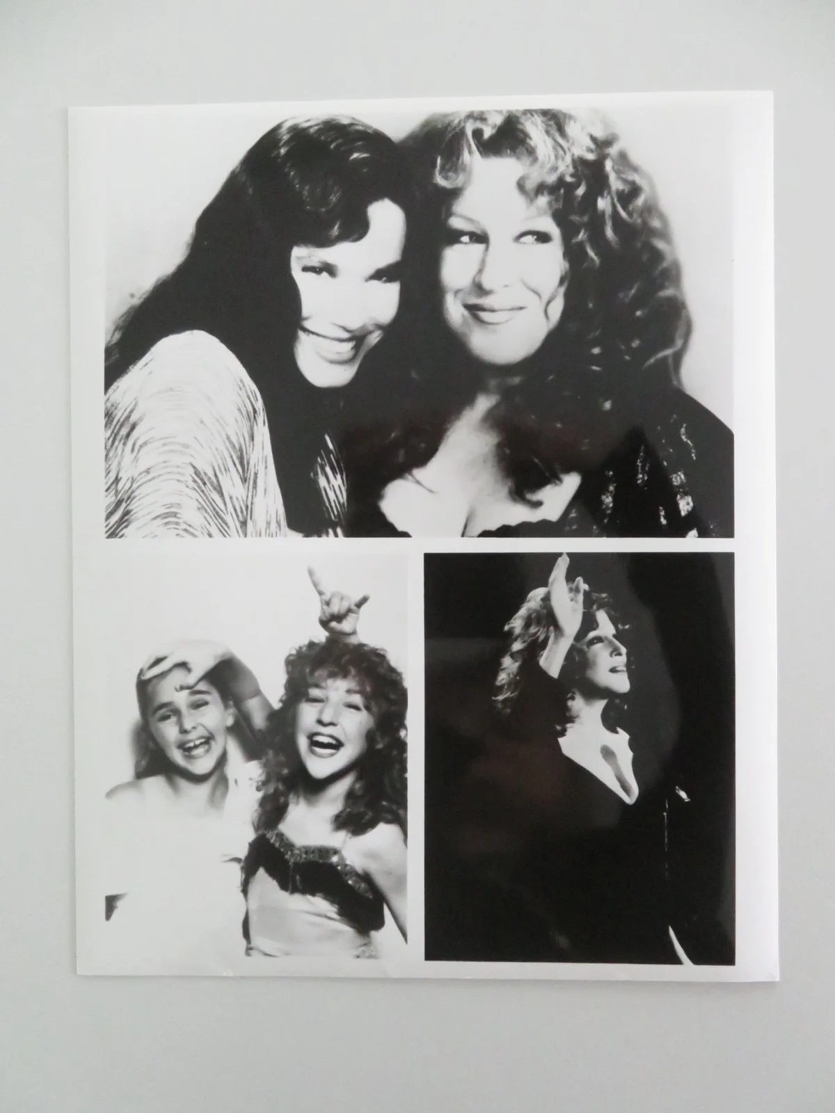 BEACHES - A MOVIE STILL PHOTO LOT OF 2 BETTE MIDLER BARBARA HERSHEY 1988, изображение 3