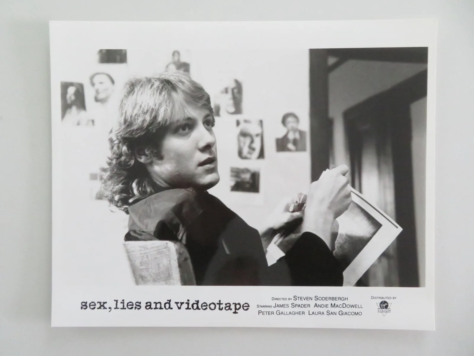 SEX, LIES AND VIDEOTAPE MOVIE STILL PHOTO LOT OF 8 JAMES SPADER A MACDOWELL 1989, изображение 3