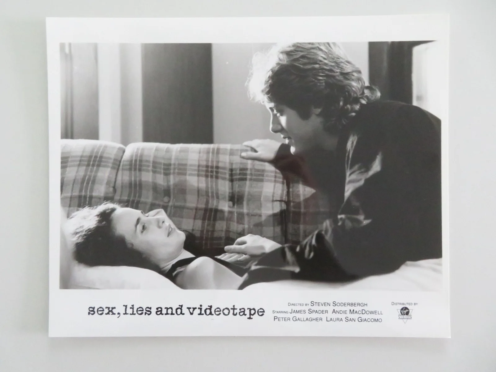 SEX, LIES AND VIDEOTAPE MOVIE STILL PHOTO LOT OF 8 JAMES SPADER A MACDOWELL 1989, изображение 4