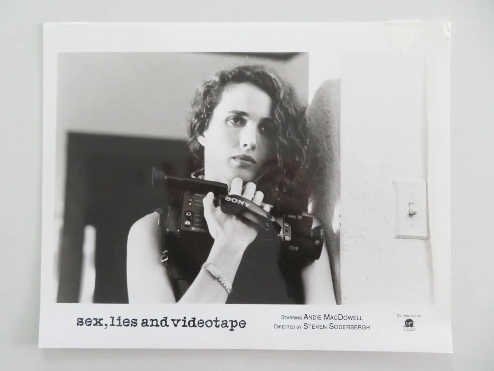 SEX, LIES AND VIDEOTAPE MOVIE STILL PHOTO LOT OF 8 JAMES SPADER A MACDOWELL 1989, изображение 5