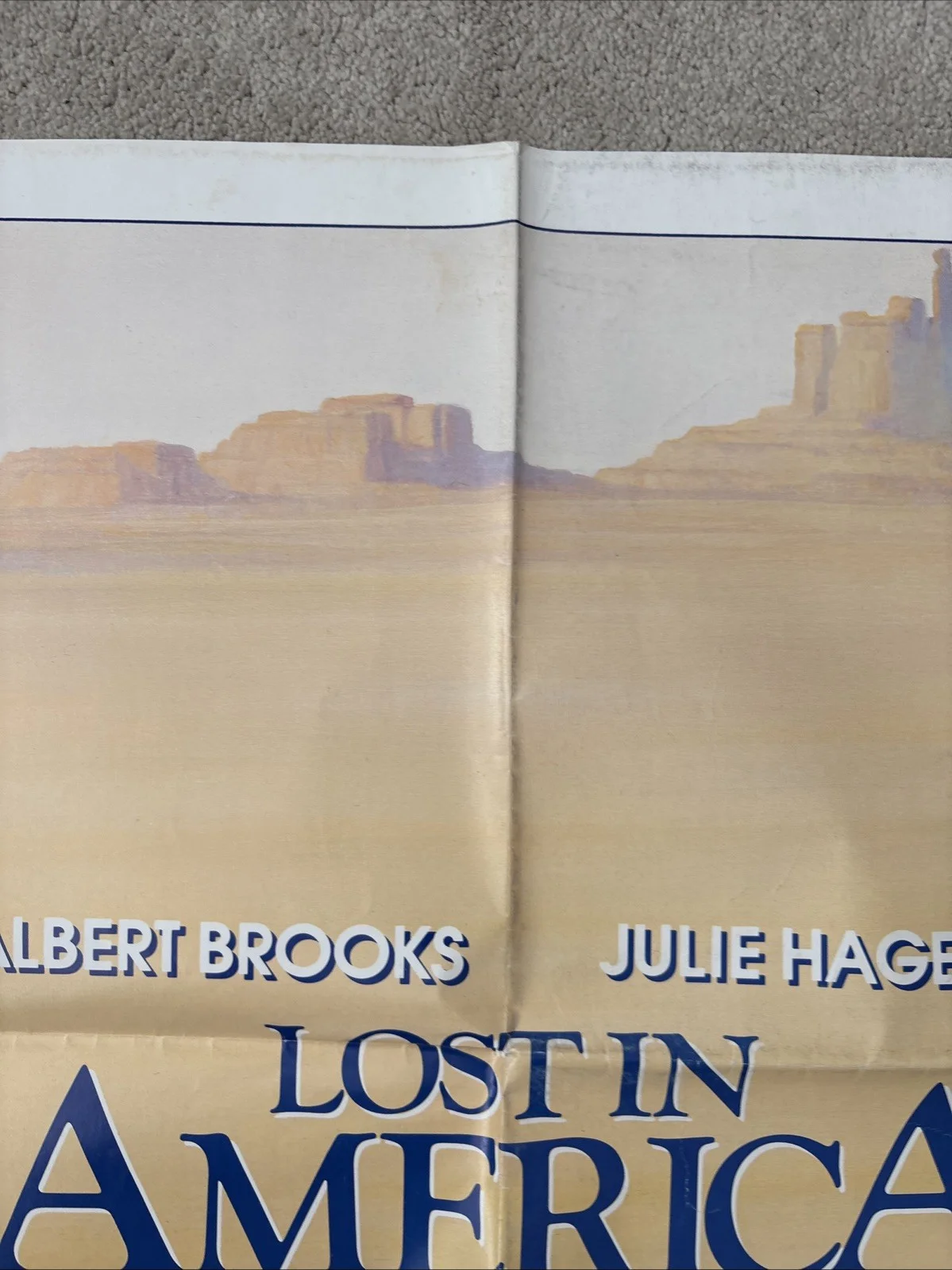 Lost In America (1985) Original US One Sheet Movie Poster, image 3