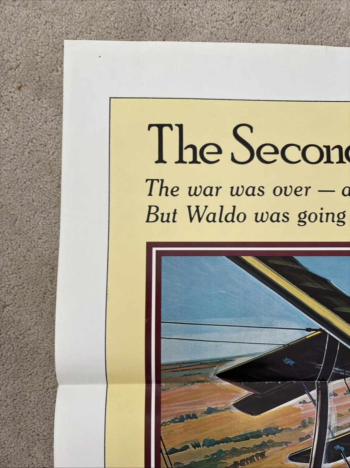 The Great Waldo Pepper (1975) Original US One Sheet Movie Poster, image 2