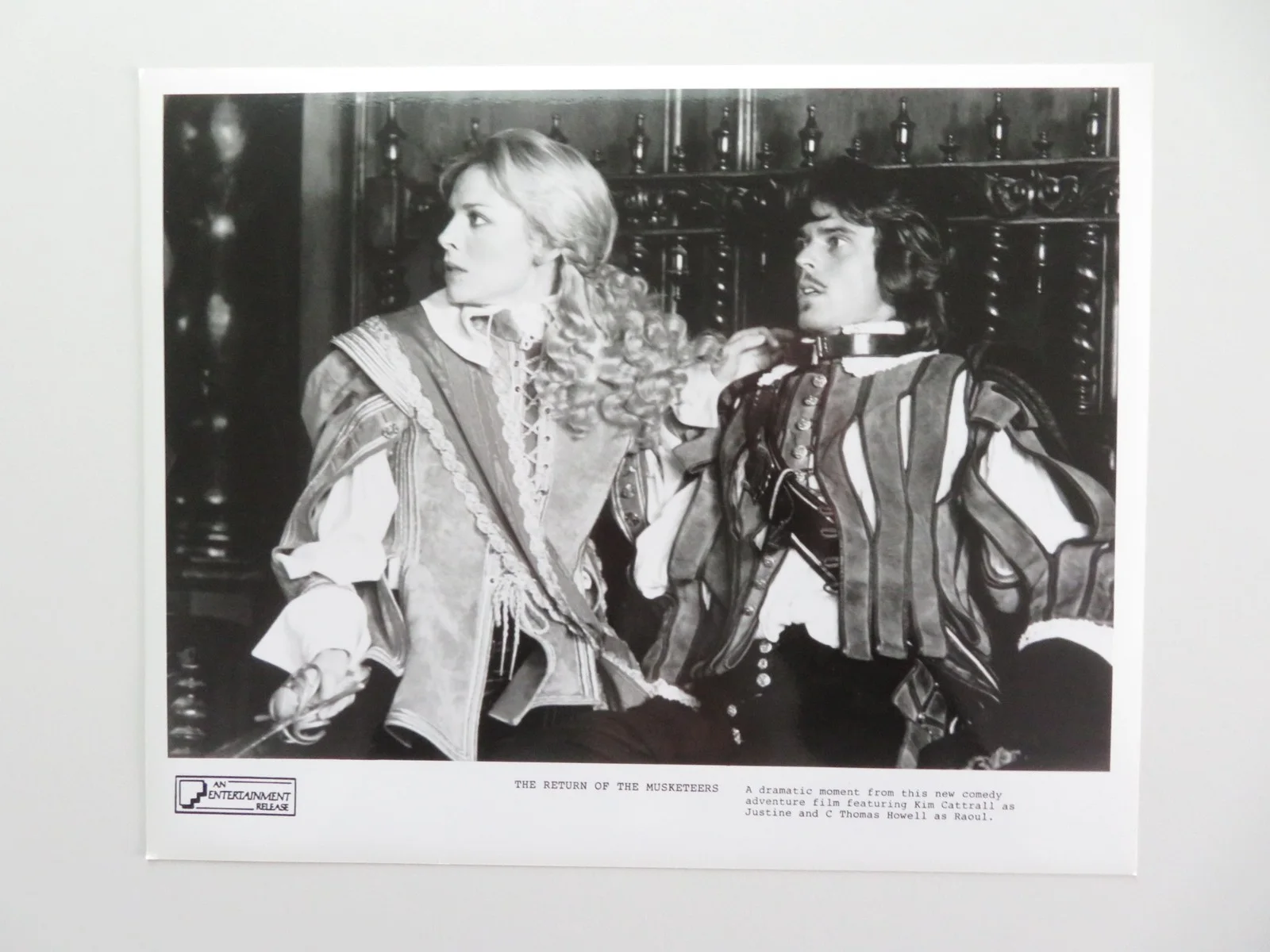 THE RETURN OF THE MUSKETEERS - A MOVIE STILL PHOTO LOT OF 6 OLIVER REED 1989, изображение 5