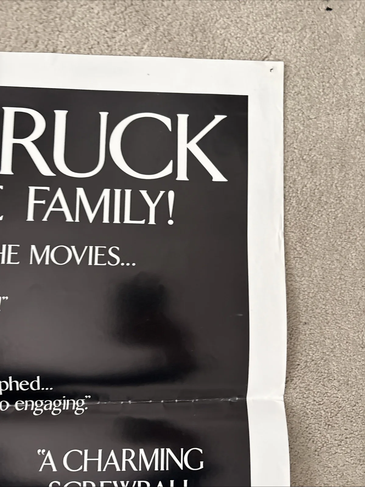 Moonstruck (1987) Original US One Sheet Movie Poster, image 4