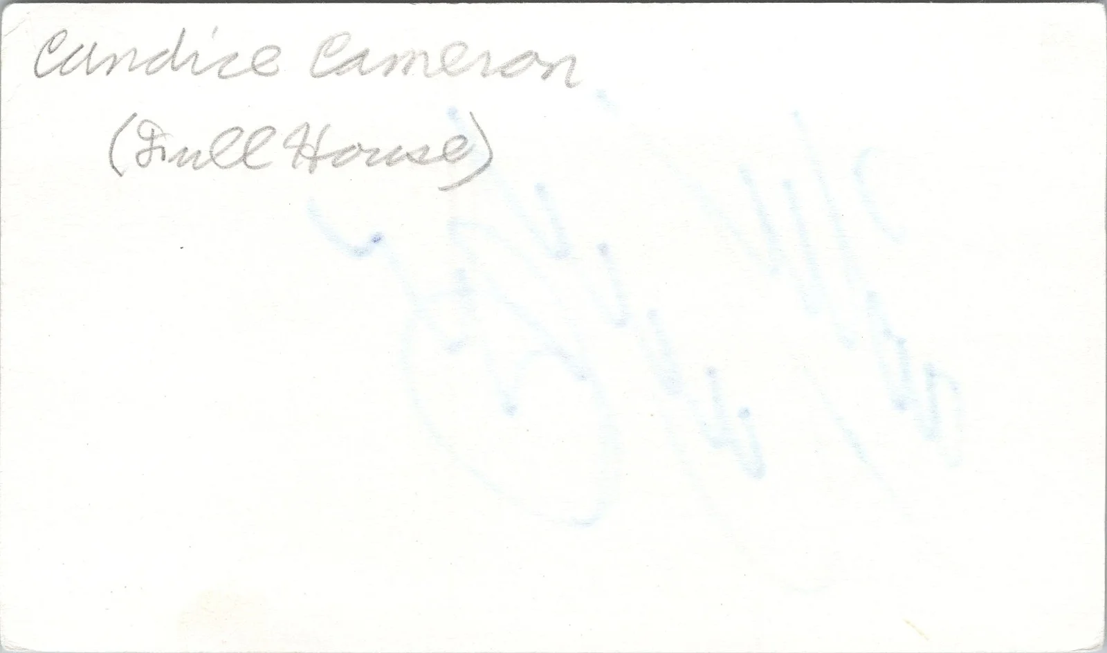 Candace Cameron Bure — Candace Cameron Bure Signed 3x5 Index Card Full House Autographed, изображение 2
