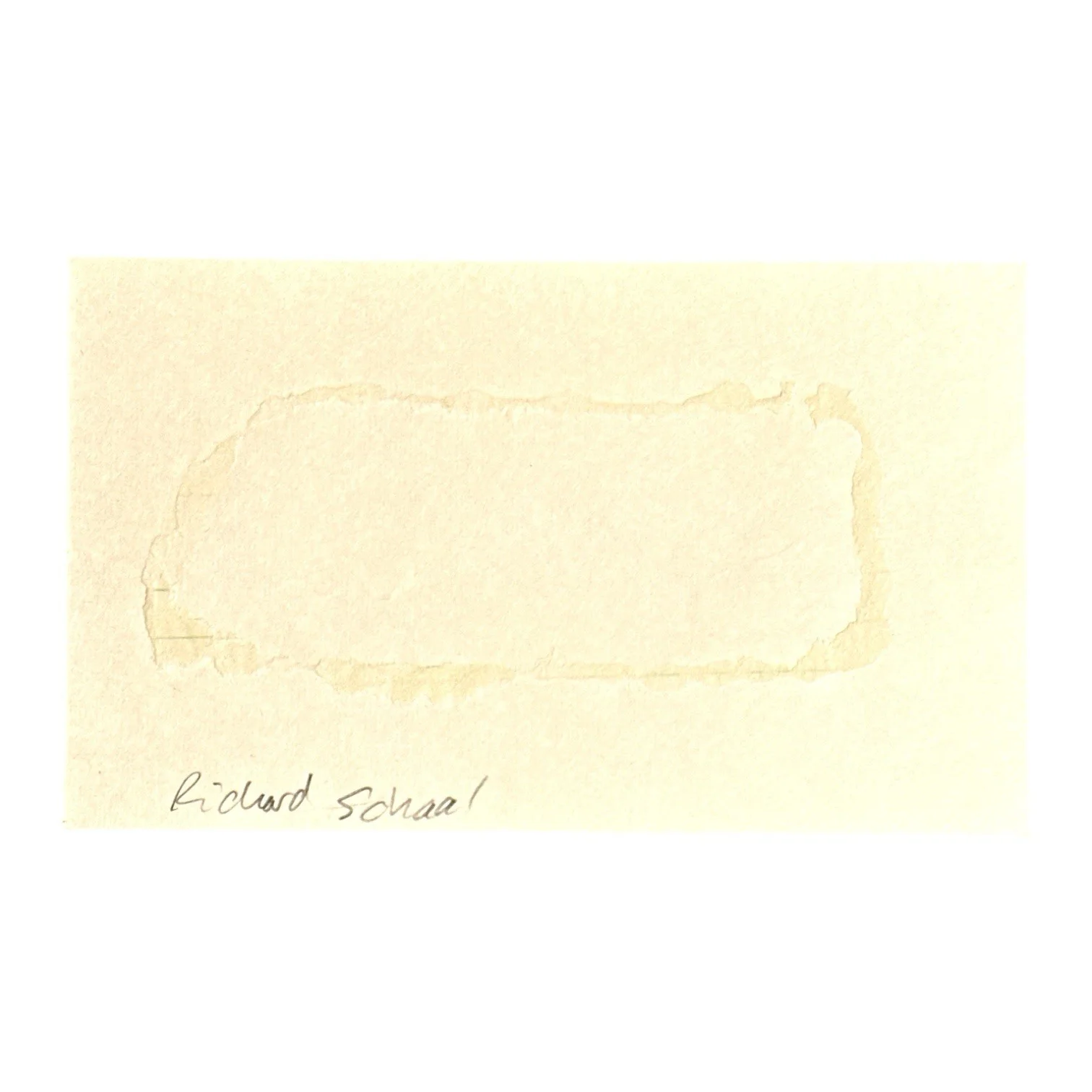 Richard Schaal — Richard Schaal (d. 2014) Signed Autograph 3x5 Index Card! Mary Tyler Moore Show!, изображение 2