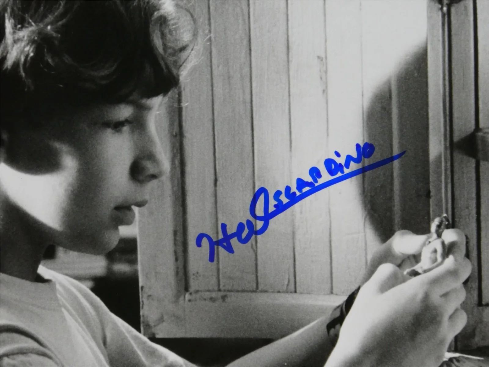 Hal Scardino — Hal Scardino Signed B&W 8x10 Promo Photo The Indian In The Cupboard Autographed, изображение 2