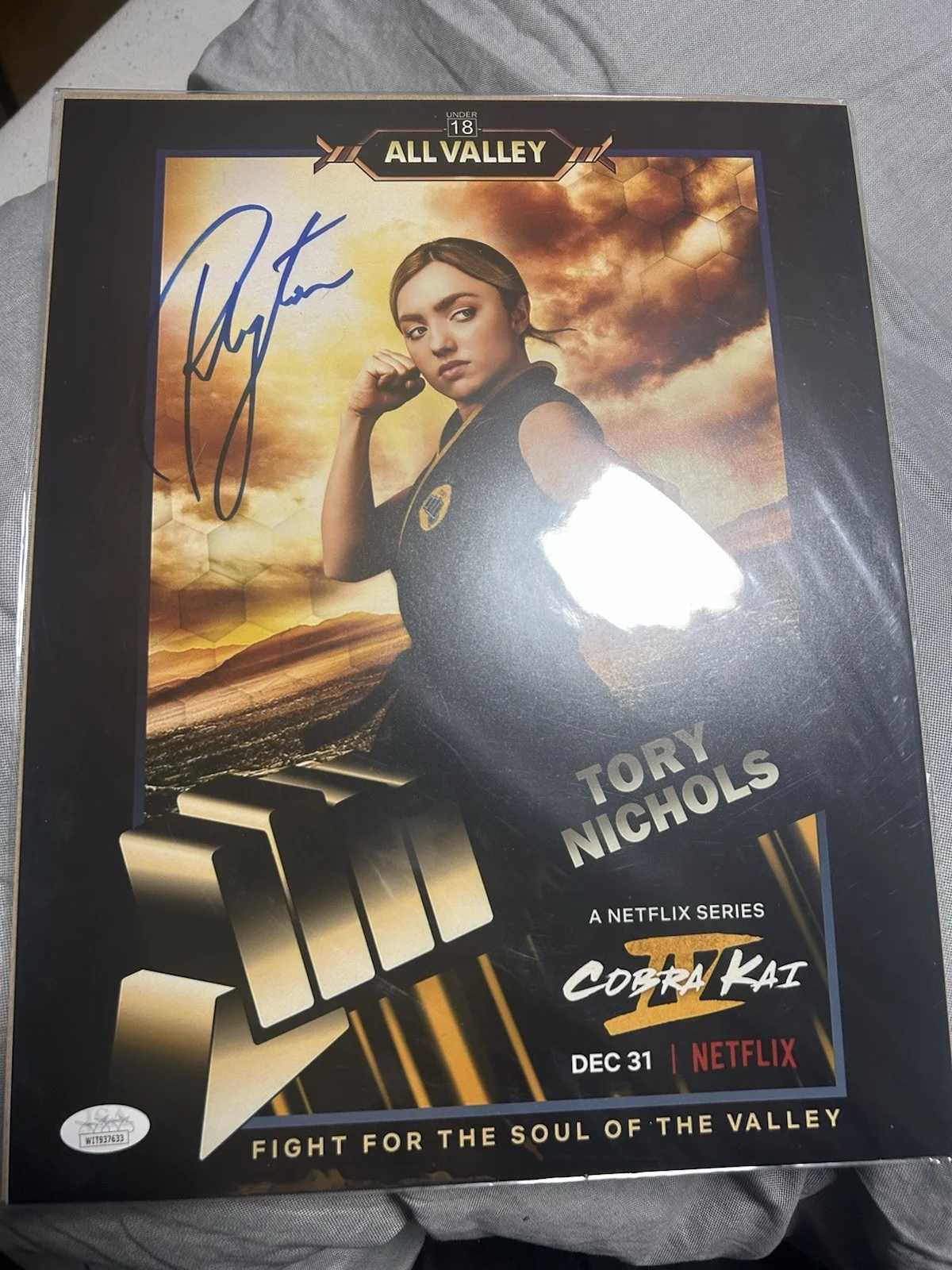 Peyton List Cobra Kai 11x14 Autographed Photo, JSA Certified, image 3