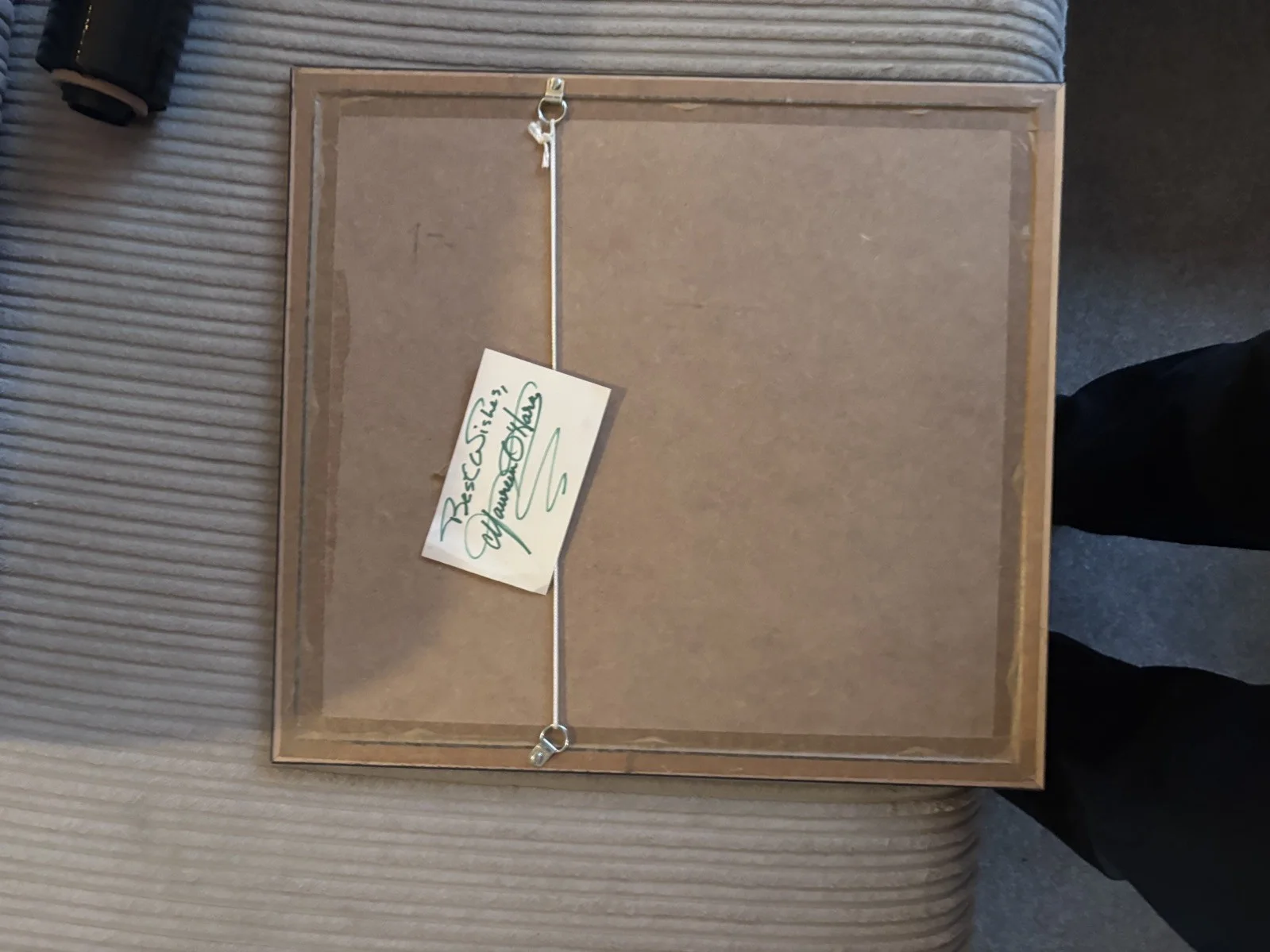 Harry Langdon Signed Photograph frame, image 2