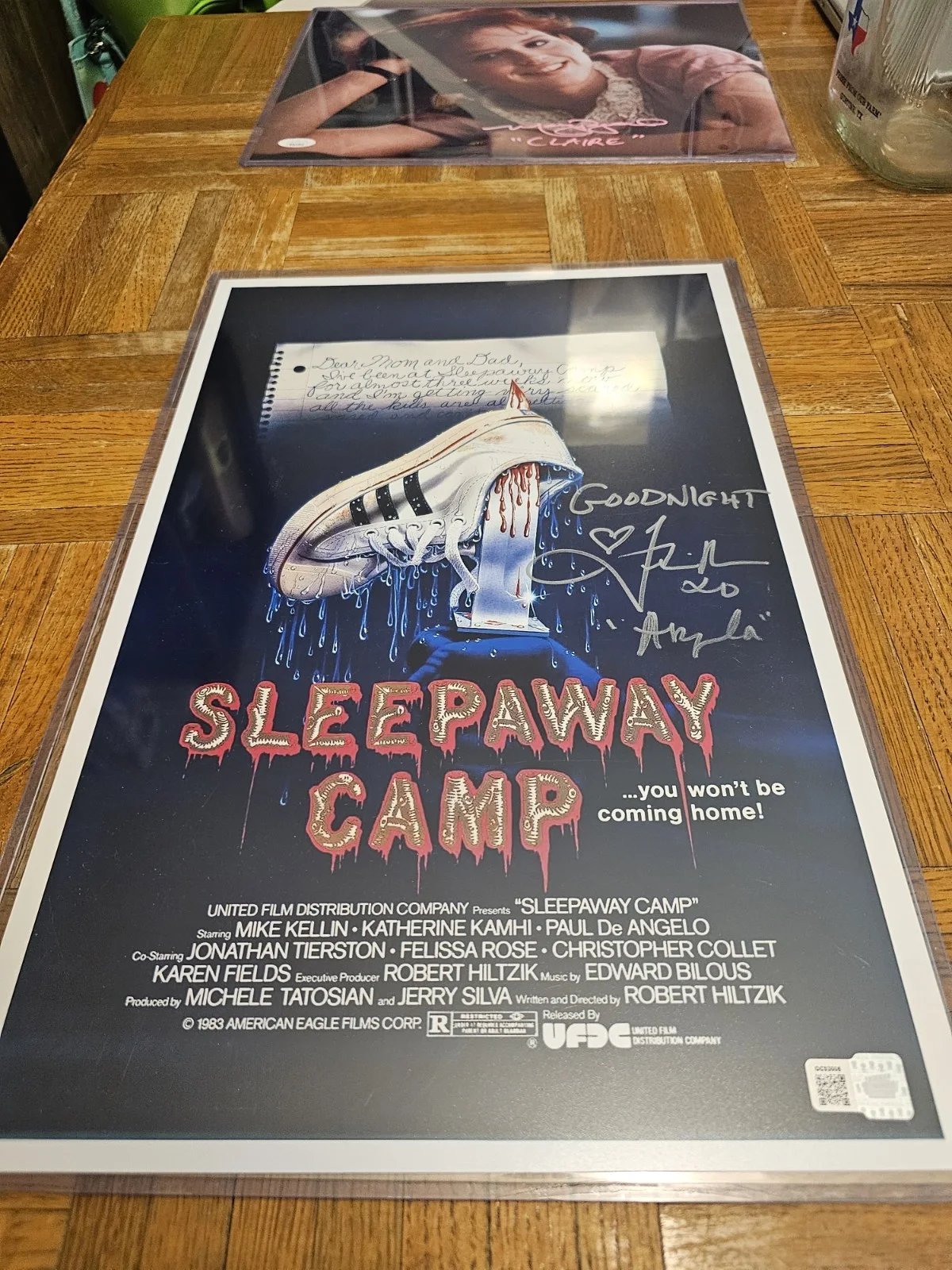 Felissa Rose — FELISSA ROSE SIGNED Sleepaway Camp 11x17 Movie Photo Autograph Horror COA, изображение 2