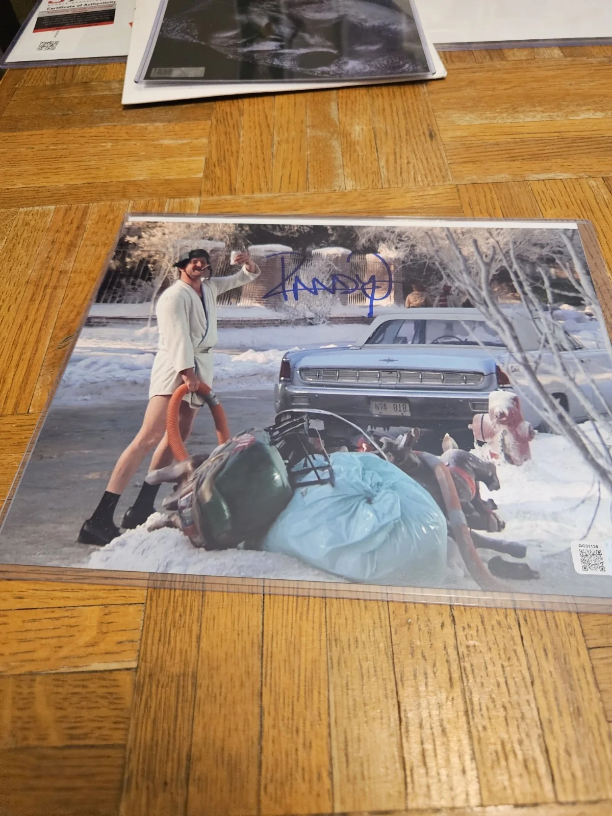 Randy Quaid — Randy Quaid Signed 8x10 Photo Cousin Eddie Autographed OCCM authenticated, изображение 3