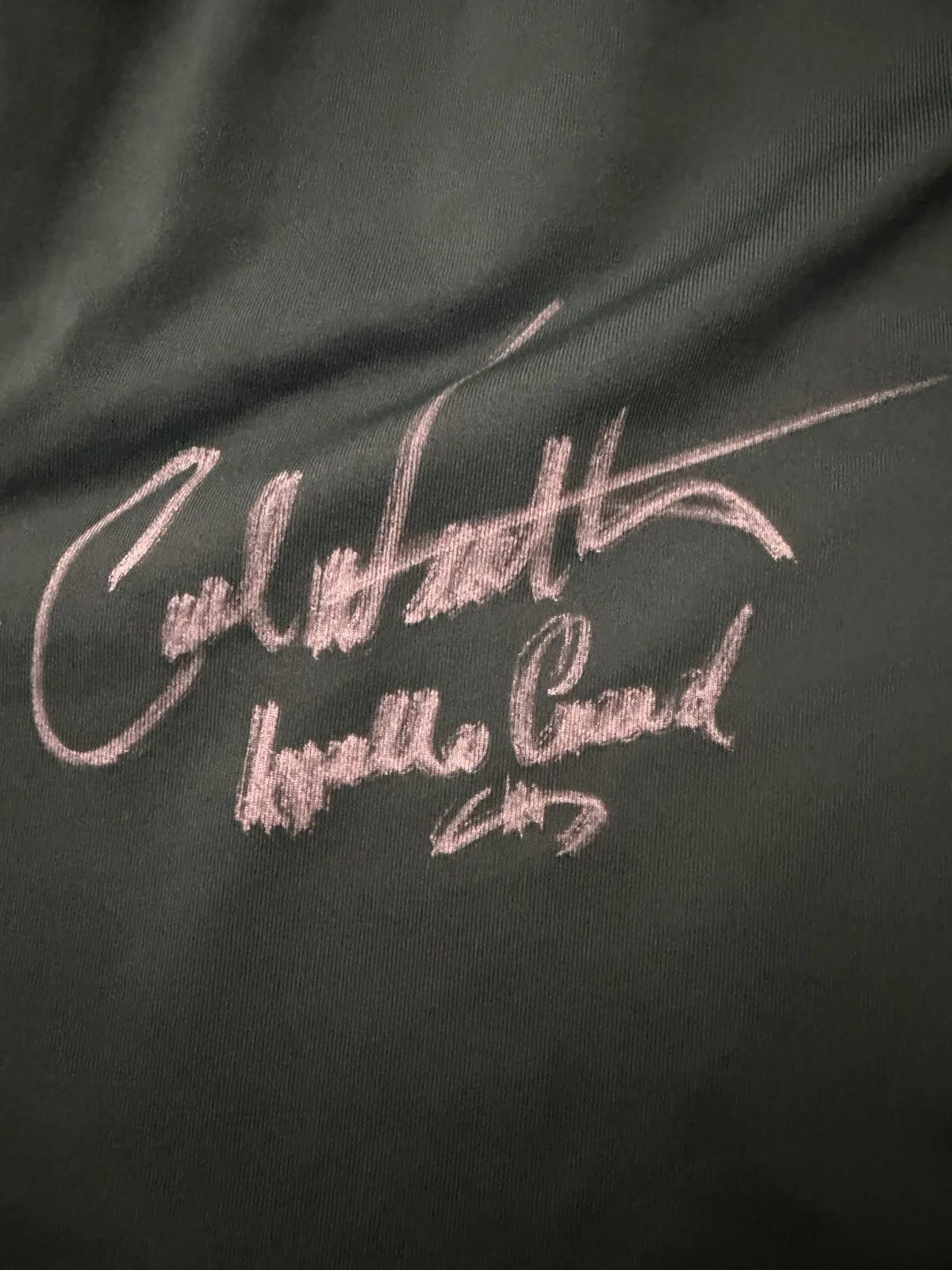 🥊 Carl Weathers Signed Apollo Creed Trunks – “There Is No Tomorrow” - JSA, image 3