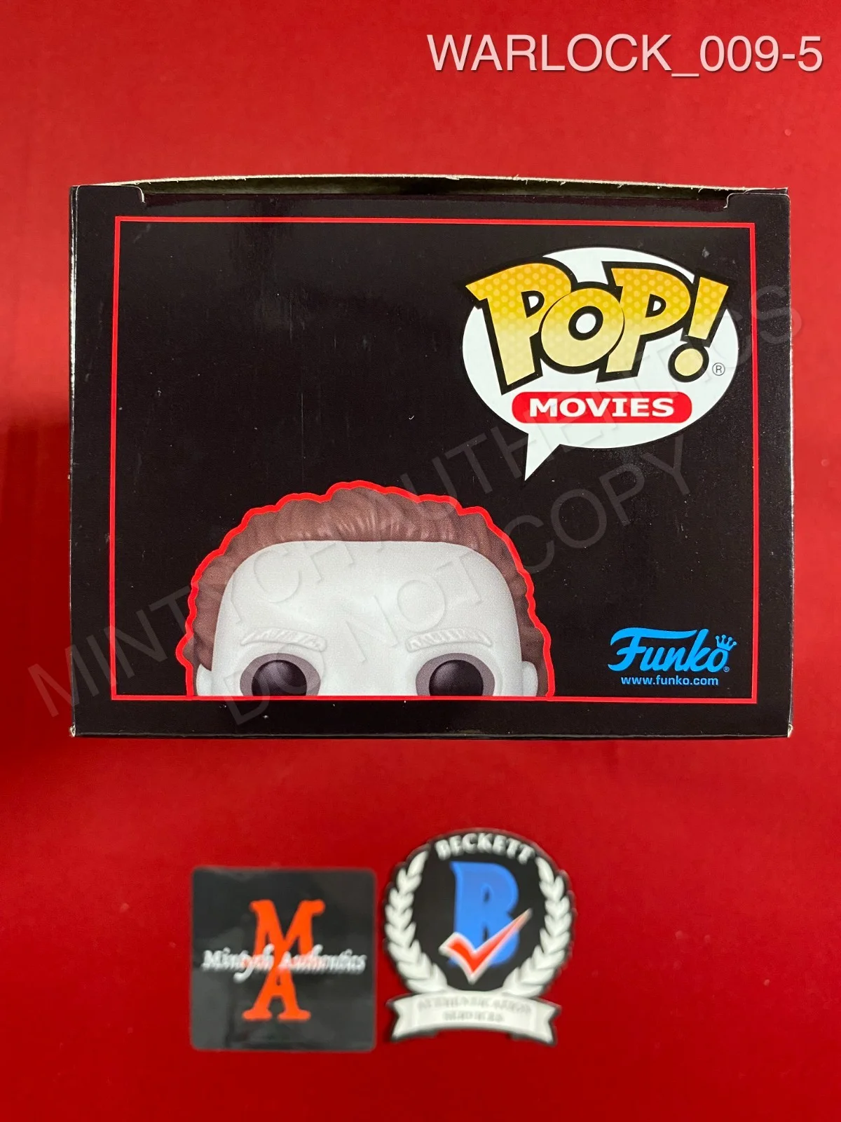 Dick Warlock — Dick Warlock signed Halloween 2 Michael Myers Funko Pop #1904 Beckett COA, изображение 5