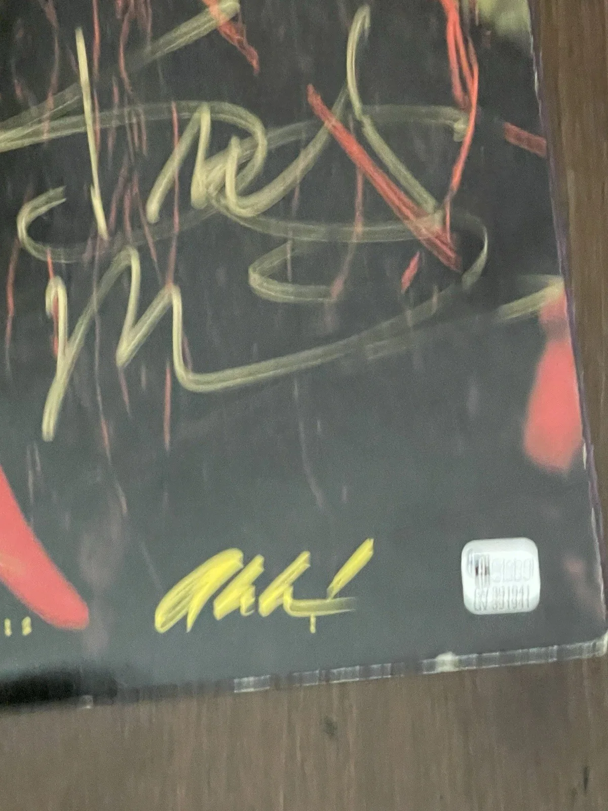 BRET MICHAELS POISON Hand signed autographed vinyl album cover, image 2