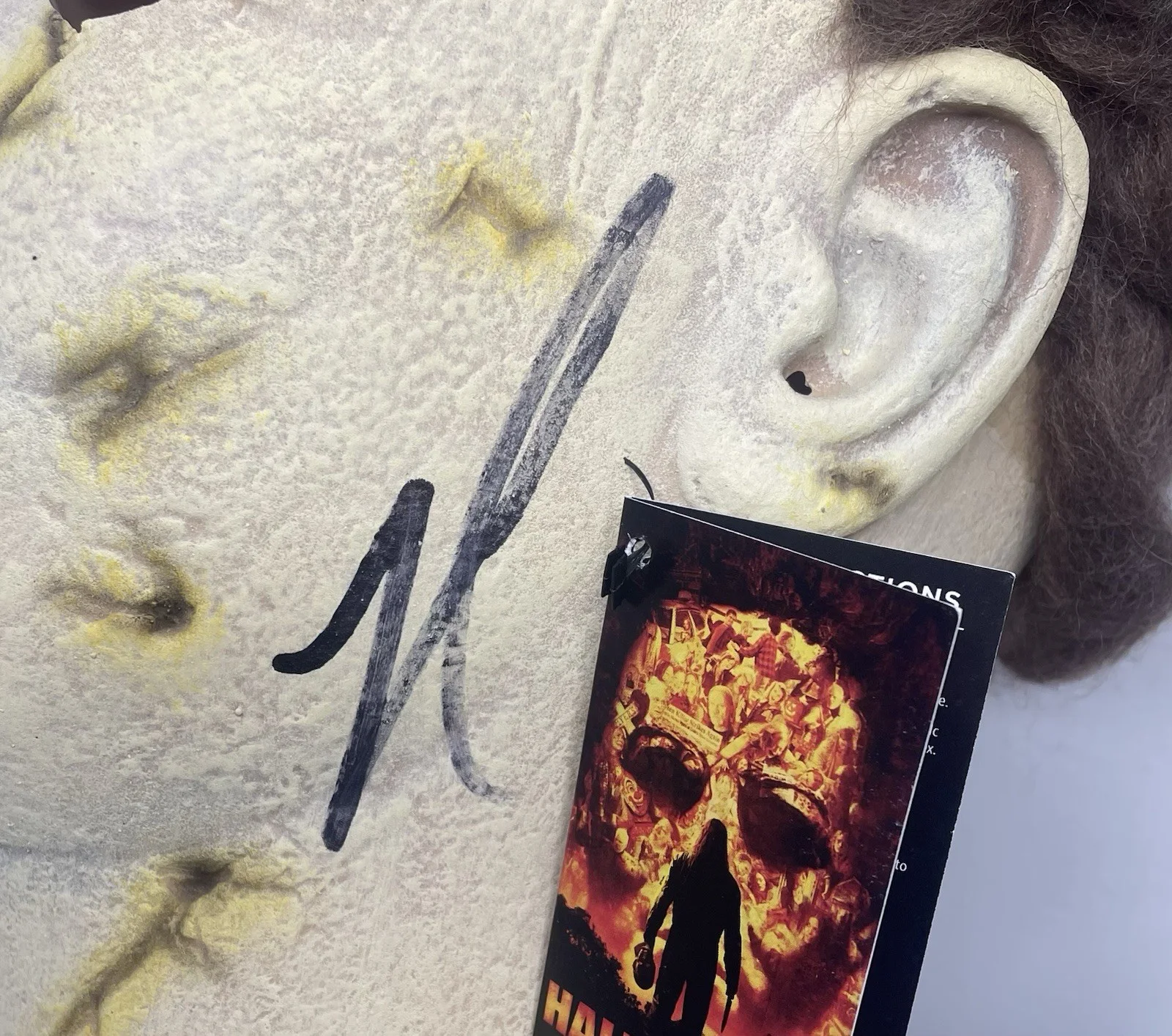 Tyler Mane — Tyler Mane Signed Mask w/ JSA COA ~ Rob Zombie Halloween ~ Michael Myers, изображение 2