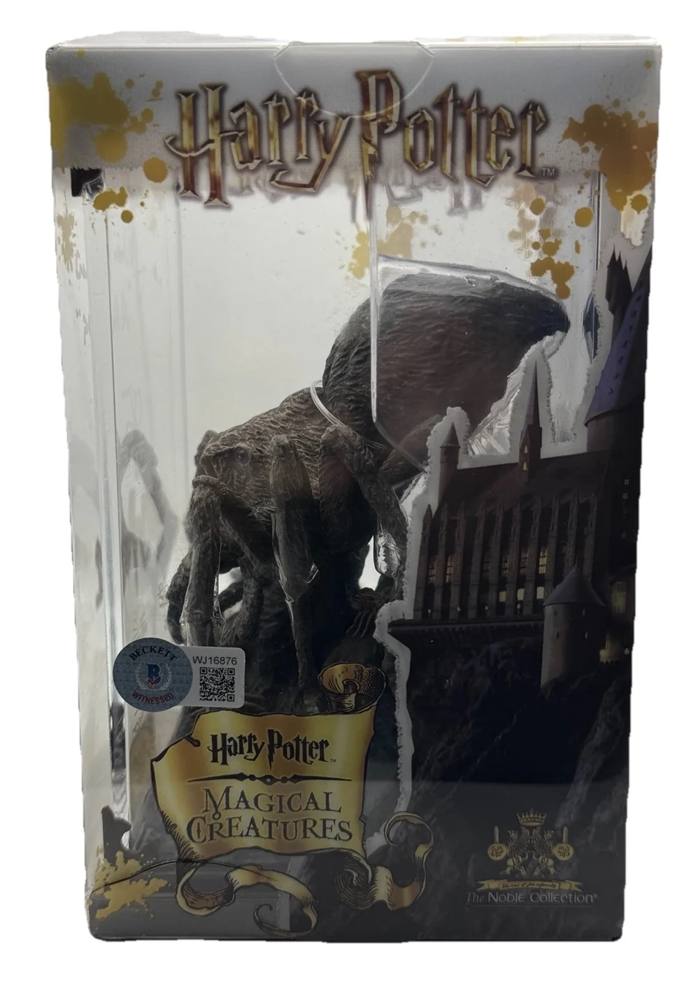 Julian Glover Signed Harry Potter Magical Creatures Figure Aragog 16 BAS COA, image 2